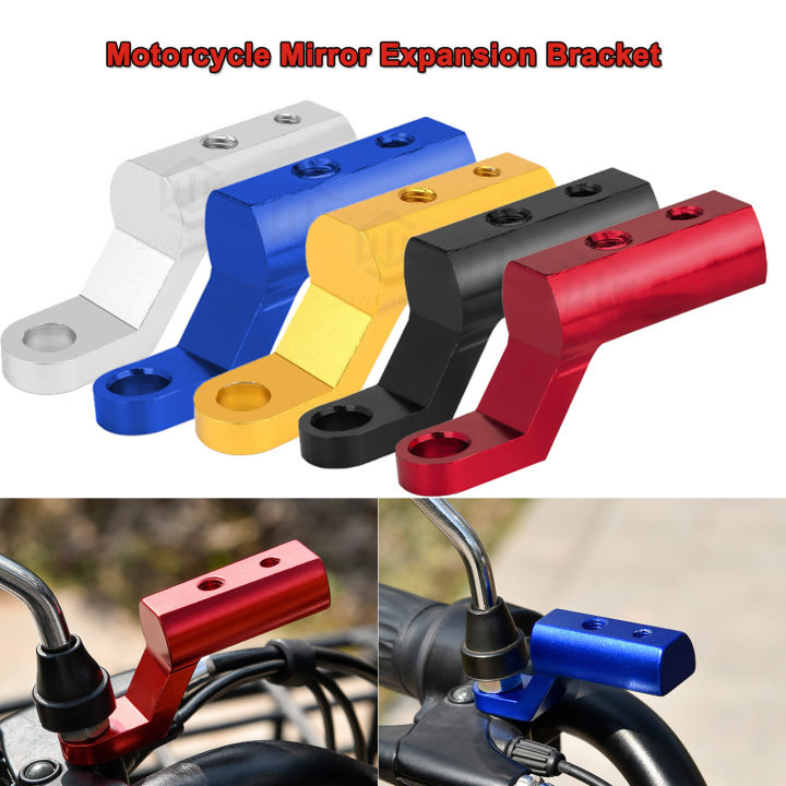 Anna]Versatile Universal Motorcycle Headlight Rearview Mirror Mount Bracket | Thailand
