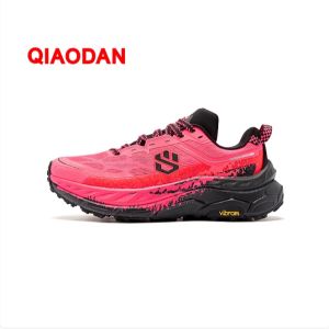 Qiaodan Mountain God 2.0 ผู้ชายรองเท้าวิ่งเส้นทางเดินป่าแผ่นคาร์บอนที่มั่นคงป้องกันการลื่น QDB023244277