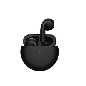 Pro6 Wireless Round Long Battery Life Bluetooth Earbuds Gift Source Manufacturer Sports Stereo Cross-Border Hot Sale