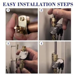 Energy Saving 24V Solenoid Valves Easy Installation Humidifier Valves for Humidifiers HE265A HE360 HE260 HE220 HE225