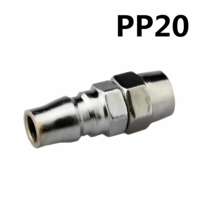 Sambungan Selang Angin Kompresor Quick Coupler Type20 1/4in Adapter Hose Coupling Compressor