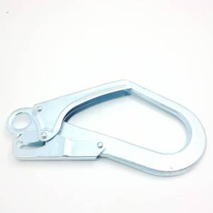 Pengait Panjat Tebing Oval Besar 25KN Carabiner Kait Tahan Berat Gantungan Aman dan Handal