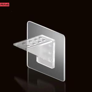 [LIXIAOJU] 2pcs Adhesive Shelf Support Pegs for Kitchen Bedroom Closet Cabinet Shelf Support Clips Wall Hanger Sticker Bracket Holder