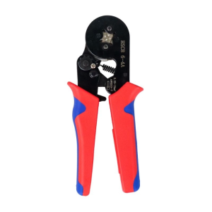 Skun Ferrules Insulated Terminal Block Connector 400 PCS With Tang Crimp Skun Crimping Pliers 0.25-6mm² - HSC8 6-6A Tang Crimper Kabel Listrik Crimp AWG23-7 0.25-10 mm² - HSC8 6-4A