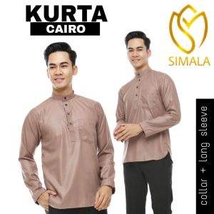 (RAYA 2026) KURTA CAIRO SIMALA Raya Sedondon RAYA 2026 Premium Osaka Cotton Long Sleeve ADEK STORE