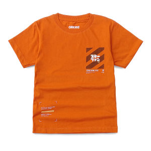 Kaos Anak Laki Laki 1-12 Tahun Baju Distro Anak Cowok Lengan Pendek Orkids Blezh Teracota