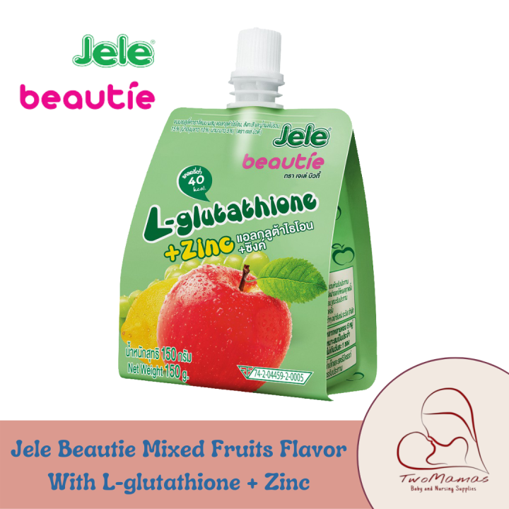 Jele Beautie Mixed Fruits Flavored Drink With L-Glutathione + Zinc ...