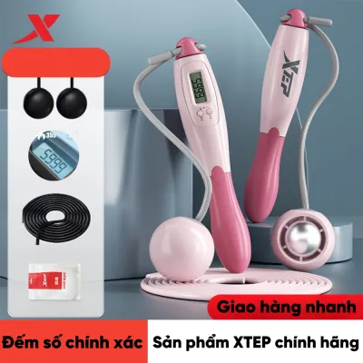 Dây nhảy thể lực đếm số XTEP độ bền cao linh hoạt chiều dài 28m có thể điều chỉnh