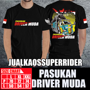 BAJU KAOS DISTRO PASUKAN DRIVER MUDA