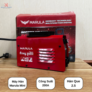 Máy Hàn Điện Tử Mini Marula MMA 200 Hàn Chuyên Que 2.5