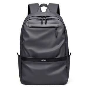 กระเป๋าเป้สะพายหลังสำหรับผู้ชายกระเป๋ากระเป๋าเดินทางใส่แลปท็อป15.6นิ้วกันน้ำกระเป๋าเป้สะพายหลังน้ำหนักเบาพร้อมช่องใส่กระเป๋าหลายใบสีดำเทาเข้ม