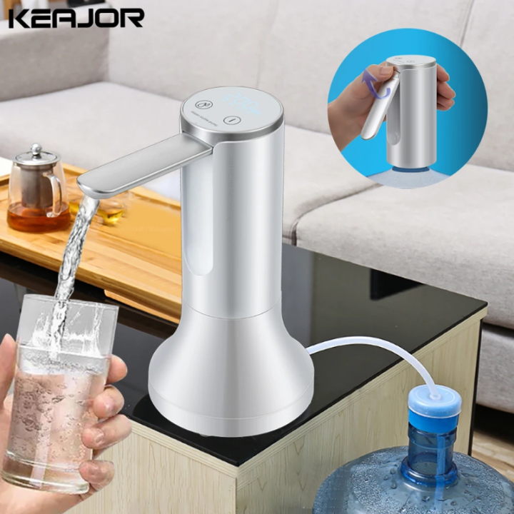 Electric Water Gallon Pump Automatic Smart Water Pump 19 Liters Bottle ...