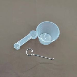 Universal Household Bread Machine Accessories Measuring Cup Measuring Spoon Stainless Steel Hook Fork Measuring Tool