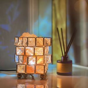 Aromatherapy small night light crystal atmosphere present salt lamp