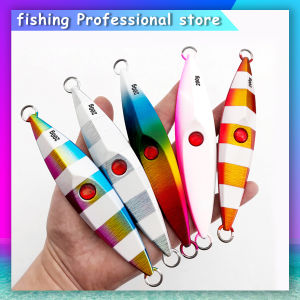 【NYA】200g/250g/300g/400g Dedicated deep sea Luminous Metal sinking bait 3D eyes Slow Jigging / Shake slowly Trolling boat fishing Sea fishing baiting Hard bait  fishing tackle