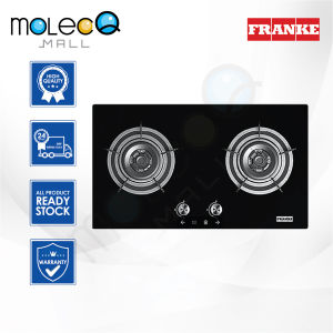 Franke 73cm Onyx Double-burner High Quality Tempered Glass Gas Hob Built-in Gas Stove Cooker Kitchen Dapur FHG7212