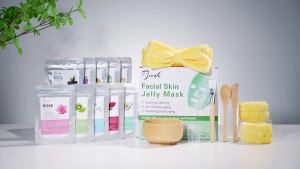 Pjordo Jelly Masks Set for Facials Professional Spa10 Pack Jelly Mask Powder with Mixing Bowl Set Peel Off Hydrojelly Mask for Hydrating ing & Soothing Gifts for Women