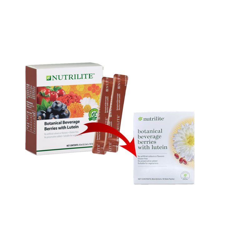 Amway Nutrilite Botanical Beverage Berries With Lutein