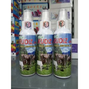 KUDIZ SPRAY OBAT INFEKSI KULIT SCABIES KORENG LUKA KUDIX EKSIM KUDIK HEWAN TERNAK 100ml OBAT PMK