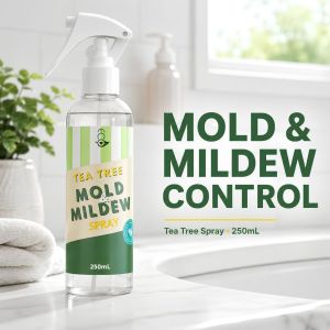 Eco Premium Tea Tree Mold & Mildew Spray 250mL Scrub Free Formula Bathroom Kitchen Naturally Derived