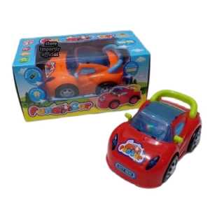 Mainan Anak Fun Car OCT 5026 /Mainan Anak Mobil Fun Car Bump And Go/Mainan Anak Mobil Bisa Jalan Dan Nyala Musik Dan Lampu Fun Car Light And Sound Mobil Bisa Berjalan  Karakter Lucu Dan Unik  Bisa Berbunyi