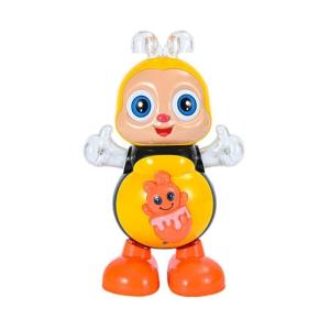 Interactive Musical Bees Toy With Flashing Lights Educational Crawling Companion For Toddlers