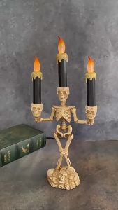 Halloween pumpkin lantern LED Electronic candle spooky decoration creative party prop for creating a festive atmosphere