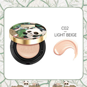 CATKIN Panda BB Cream All Skin Types Medium Coverage Oil-Control Cushion Foundation Conceal 15g x 2