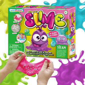 Slime Kit Making Science Bouncy Soap Ball Disgusting Gross Slime STEM TOY TOYS Experiments Kit DIY Glitter Slime Magic Making Polymer Clay Powder for Kids Antistress Toys Gifts
