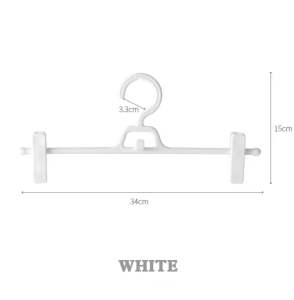 DXL Stackable Pants Hanger 5pcs/10pcs Seamless Extendable Pants Hanger Pants Clip Skirt clip Hanger Hook Clothes Storage