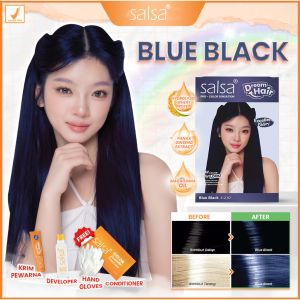 SALSA Dream Hair Color - Cat Rambut Permanen Praktis Intens Tahan Lama|Semir Rambut Idol Korea|Permanent Hair Color