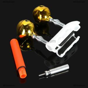 [COD] Millennium 1PC Bell Double Headed Throwing Rod Fishing Electronic Rod Light Luminous Stick Flash LED Removable Waterproof Night Tackle