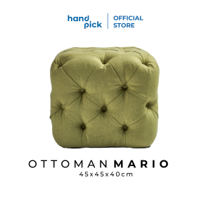 Ghế Đôn Vuông Sofa MARIO - 45x45x40cm - Handpick Concept