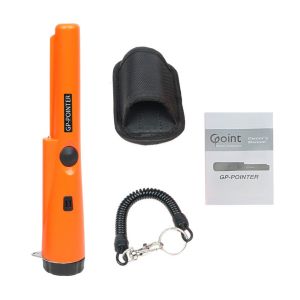 Metal Detector Waterproof High-Sensitivity Metal Detector With Illumination 360° All-Round Detection Handheld Detector Automatic Pinpointing Gold Silver Detection Built-in led Lights Gold Silver Detector Scanner