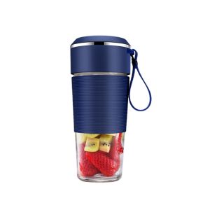 EASYTREND Có thể sạc lại Cốc ép trái cây điện Không dây mini Máy xay sinh tố Máy trộn đồ uống với nắp cốc silicone Máy ép trái cây Văn phòng