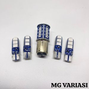 PROMO PAKET LAMPU STOP REM 30 MATA RUNNING DAN SEIN SEN DEPAN BELAKANG JELLY KEDIP FLASH DC 12 VOLT UNIVERSAL