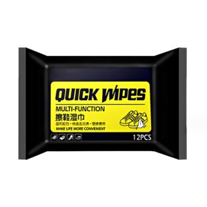 Zaman Now - Tissue Basah Pembersih Sepatu / Quick Wipes Shoe Cleaner Isi 10 Lembar / Tisu Basah Pembersih Tas Sepatu Serbaguna