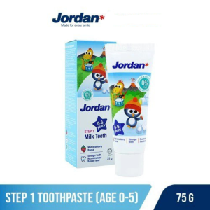 Jordan Pasta Gigi Anak & Bayi - Pasta Gigi Yang Ringan Untuk Anak | Tanpa Sls & Paraben