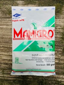 PUPUK MAJEMUK MAMIGRO HIJAU 26+6+6 isi 500gr 1kg F