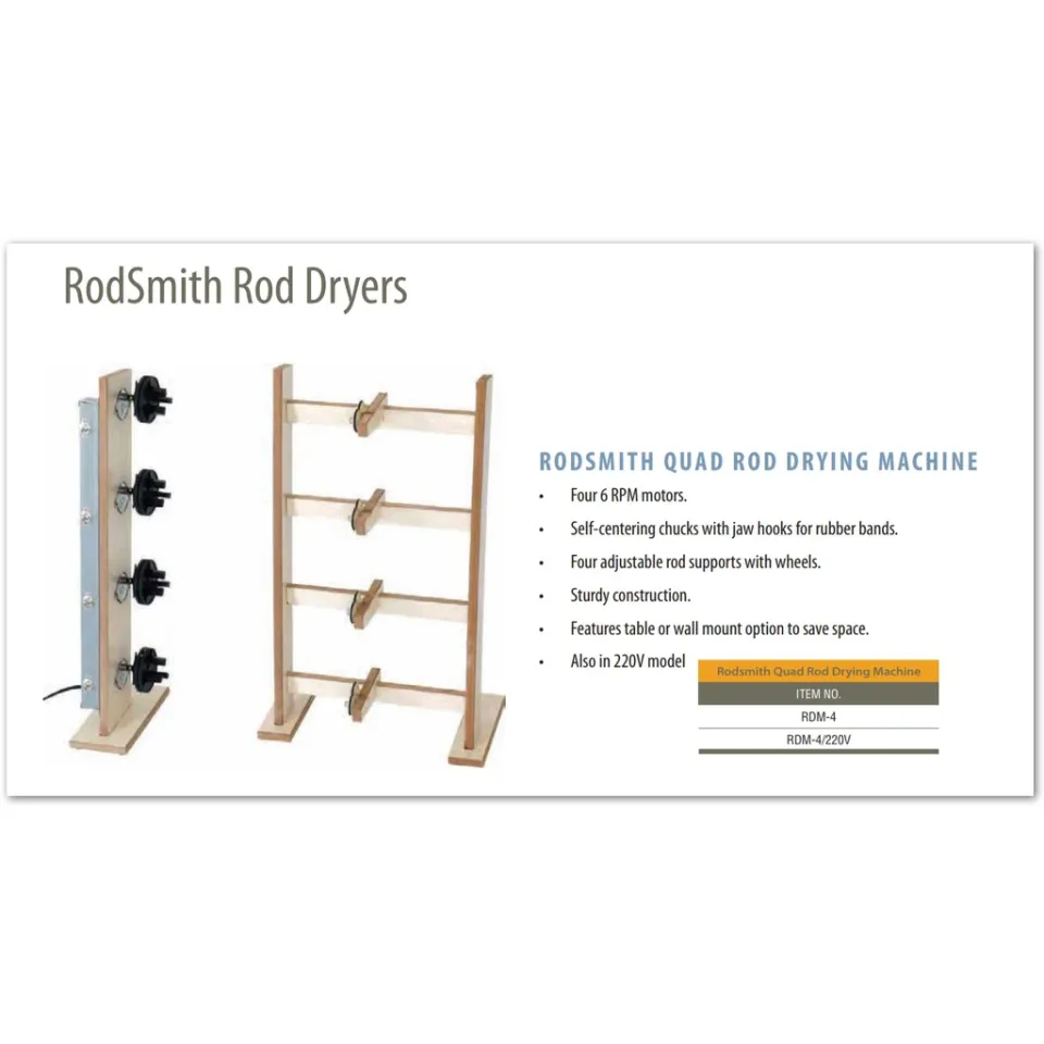 For Rod Dryer for For Rod Building and Repair High Quality and