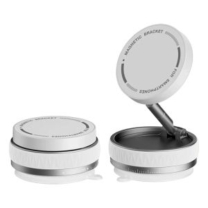 Foldable portable multiple vacuum magnetic phone holder 360 degree rotating universal car holder suction cup suitable for dashboard