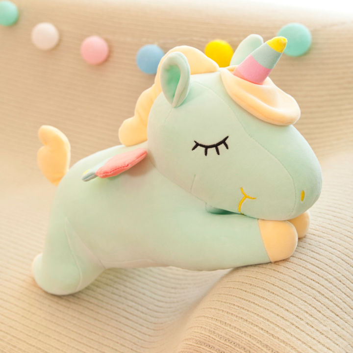 Unicorn Stuffed Toys Rainbow Unicorn Doll Plush Toy Pony Doll 40cm