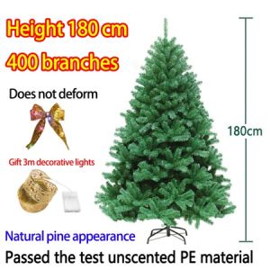 Luxury Artifical 1.5M/1.8M/2.1M Christmas Tree Decoration Pokok Krismas Christmas Decoration  Hiasan Krismas 圣诞树