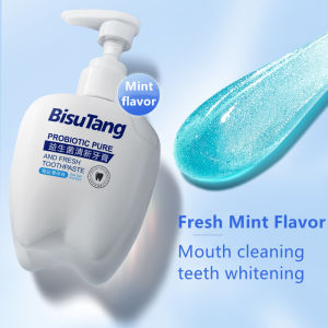 Fast Shipping Teeth Whitening toothpaste Remove Yellow Tartar Eliminate Bad Breath Helicobacter flavus cavities whitening teeth menying kirkan karang gigi Mint fluoride-free Fresh Breath Prevent tooth decay Fresh Breath
