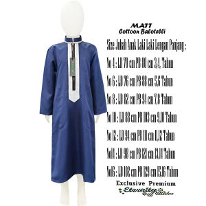 Jubah Gamis Anak Laki Laki Lengan Panjang Jubah Anak Eternity Terbaru