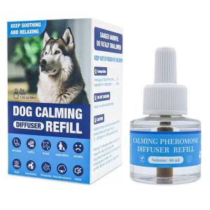 (SG) Pet Calming Pheromone Diffuser 48ml Refill Dog & Cat Relaxing Comfort Aid Plug-In Home Reduce Anxiety Support