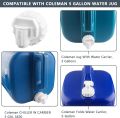 5-Gallon Water Jug Spigot, Water Carrier Jug Replacement Faucet Assy. Compatible with Coleman 5 Gallon Water Carrier Model, Universal Water Spout for 5-Gallon Jug. Sealed and Durable Water Jug Spout.. 