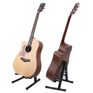 Guitar Stand Folding Floor Universal Metal for Acoustic Classical Electric Bass Guitars Ukulele