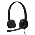 Tai nghe chụp tai Logitech H151 - 1 jack 3.5mm, Mic khử giảm tiếng ồn, âm thanh nổi. 