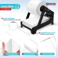 สติ๊กเกอร์ความร้อน สติ๊กเกอร์ลาเบล บาร์โค้ด ใบปะหน้าพัสดุ ฉลาก 100x100 mm 500แผ่น ไม่ใช้หมึกพิมพ์ คุณภาพดี Thermal Sticker. 